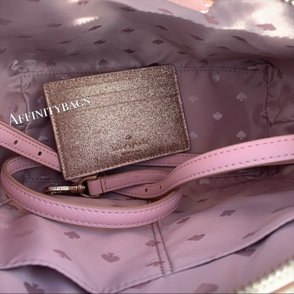 Kate spade set small joeley glitter satchel card - Picture 6 of 8